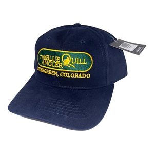 Men’s Richardson navy blue hat The Blue Quill Angler Evergreen Colorado